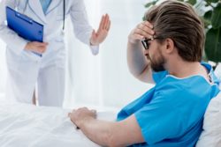 Upset patient with doctor regarding kidney transplants being suspended
