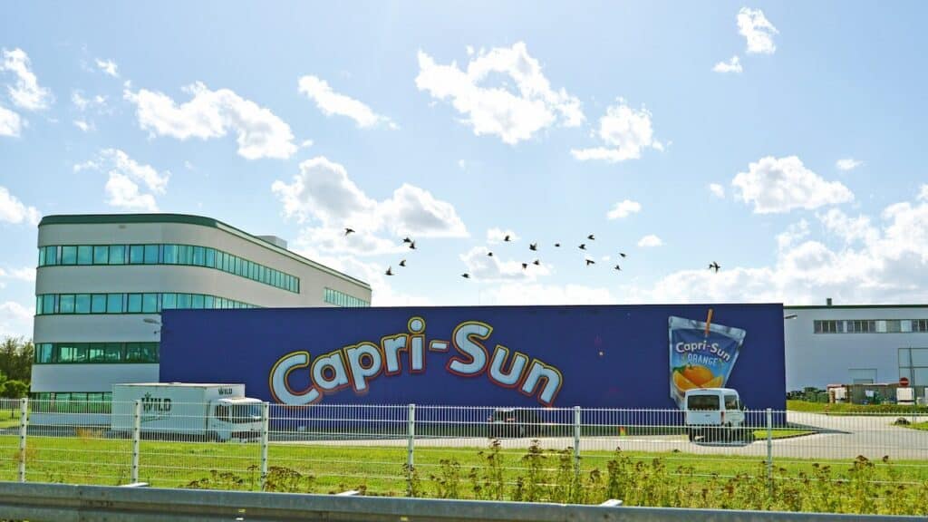 factory building of 'Capri Sun'