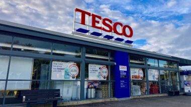 UK famous super grocery store brand ,Tesco